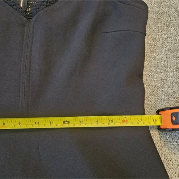 XOXO Womens Black Lace Inlay Flutter Sleeves Cocktail Dress Juniors XXL - Picture 11 of 12